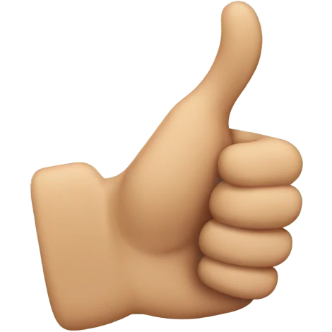 thumbs up emoji