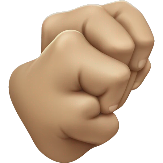 Two hand knocking each emoji