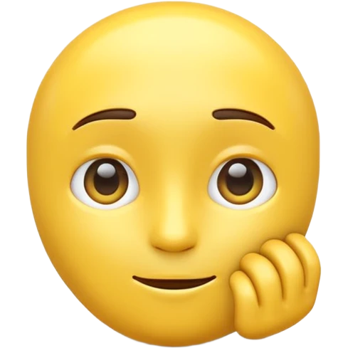 Thoughtful emoji emoji