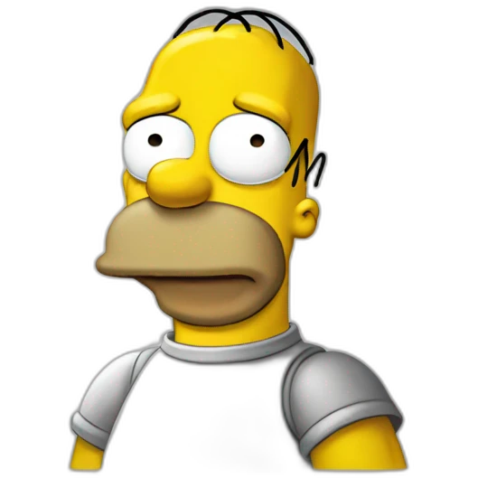 Homer simpson emoji