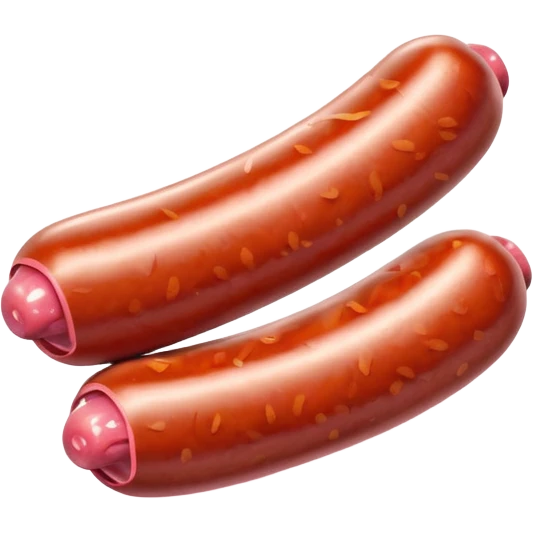 pink pills in a piece of sausage emoji