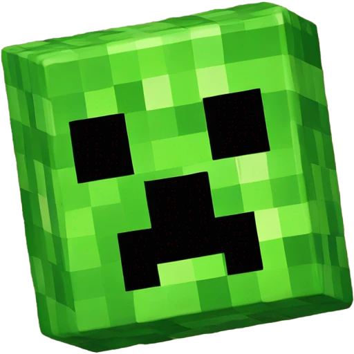 Minecraft creeper emoji