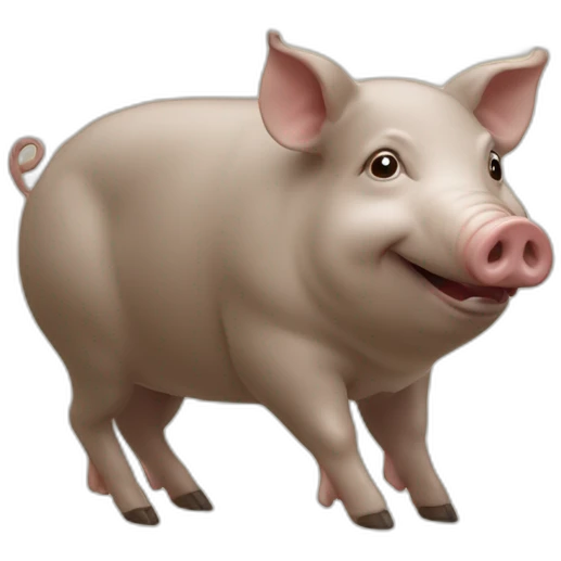 Cochon d'inde qui boit une bière emoji