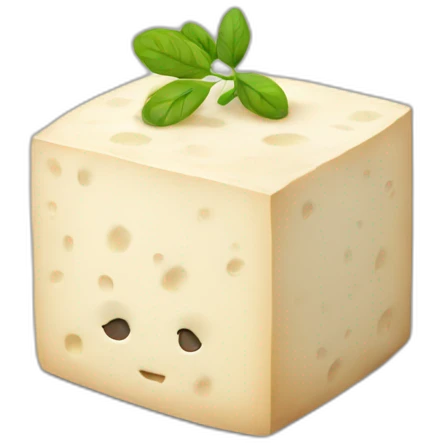 round tofu emoji