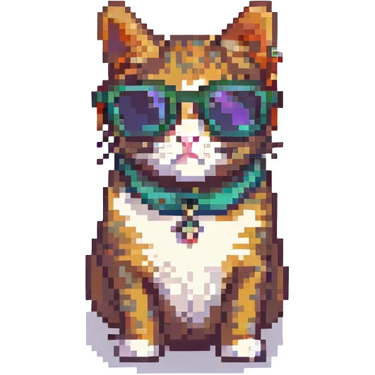 cat wearing sunglasses emoji