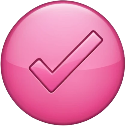 check mark pink анимированные emoji