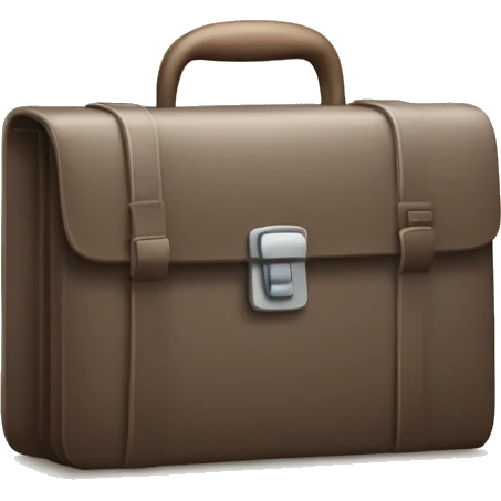 Simple, minimal, clean, easy to recognise icon of a briefcase metaphorically business emoji