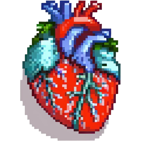 human anatomy heart emoji