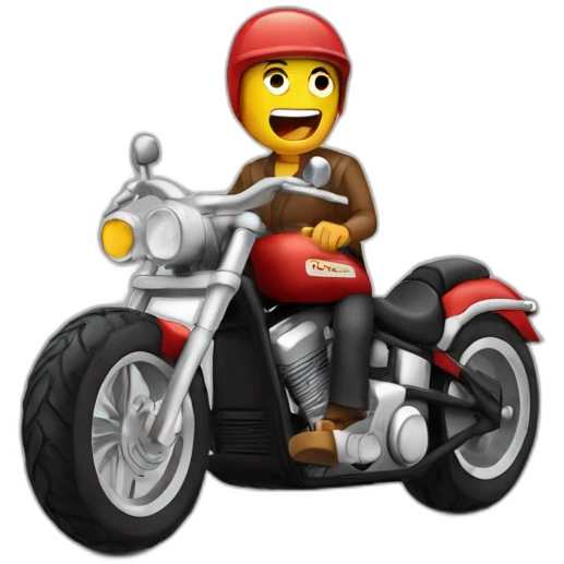 Chopper avec un cigare dans la bouche emoji
