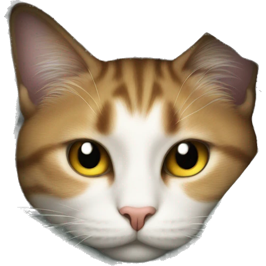 the cat sleeps under the blanket emoji