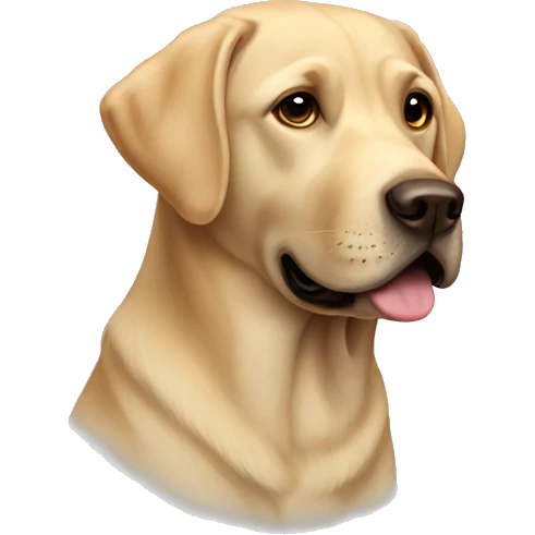 Labrador retriever emoji