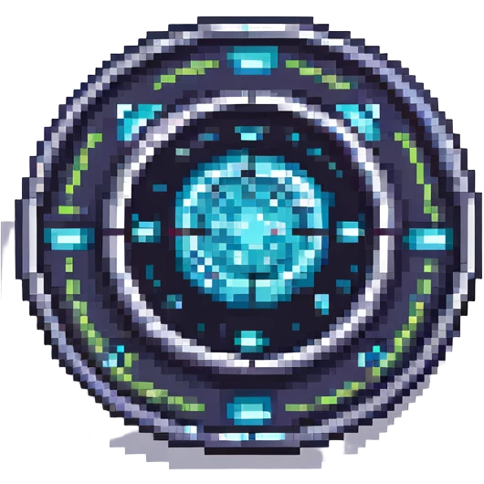 signet badge for Zrian Free Sectors, space, futuristic emoji