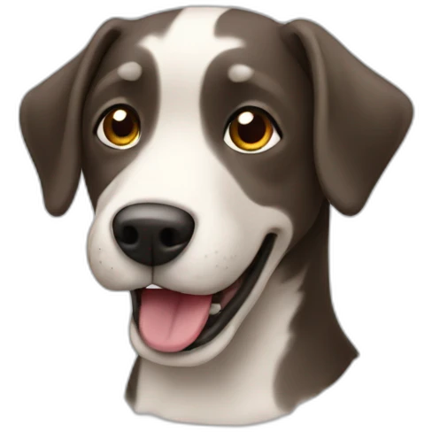 Dog playing vidéo games emoji