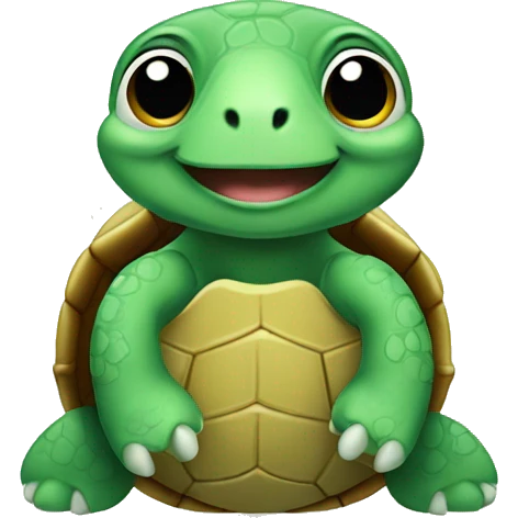 cute turtle emoji