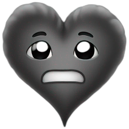 smoky heart emoji