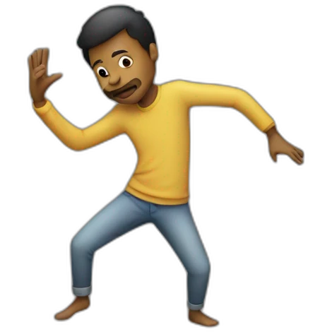 Personne qui dab emoji
