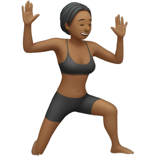 Exercise in the shower  emoji