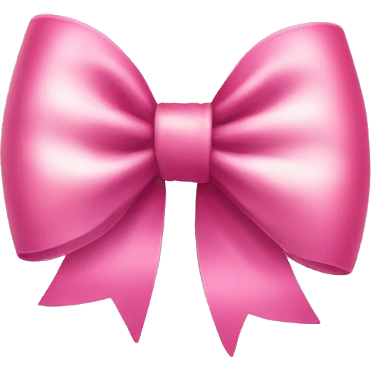 Cute bow emoji