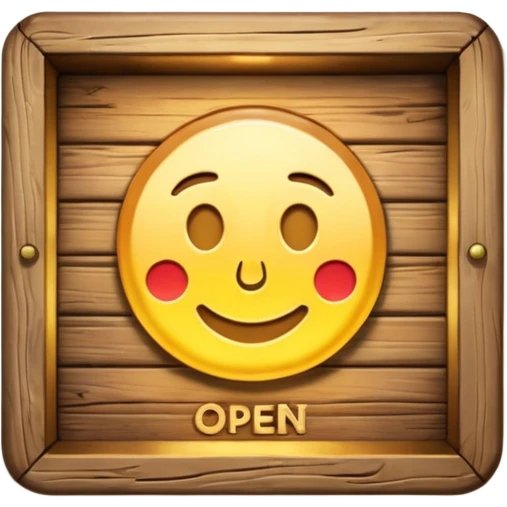 Open sign emoji