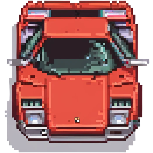 красная Lamborghini Countach, no background emoji