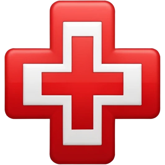 red cross emoji