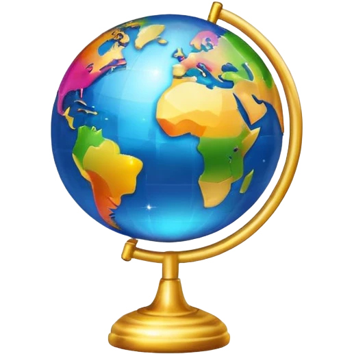 walking globe emoji emoji