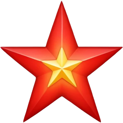 Make and star and make it red emoji