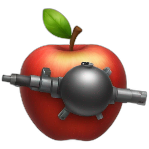 bomb apple emoji