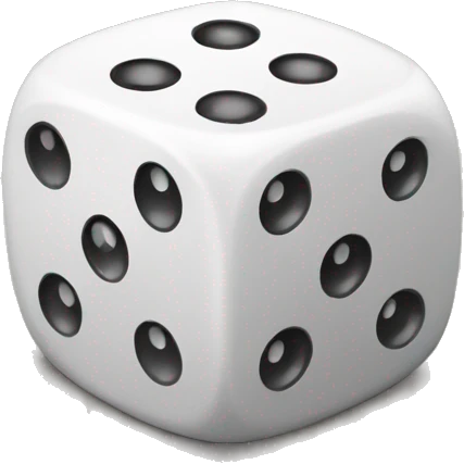 Dice emoji