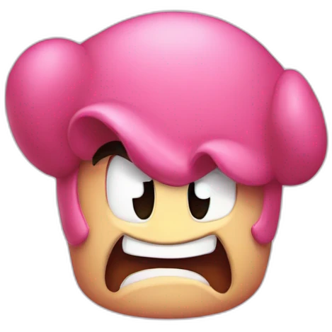 evil kirby emoji
