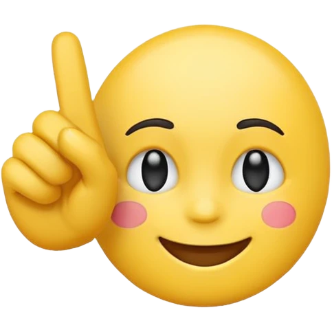 Emojis qui souris sans montrer ses dent et qui fait un fuck emoji