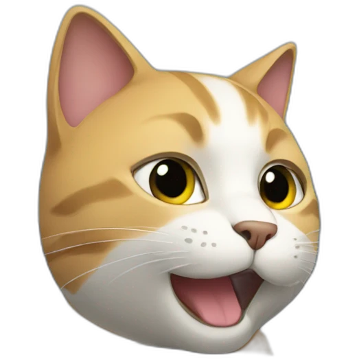 Cat in car emoji