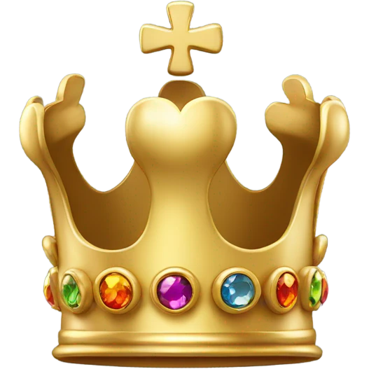 simple kings crown emoji