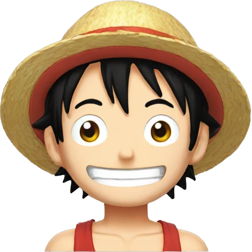 Luffy emoji