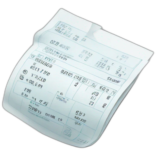 receipt emoji