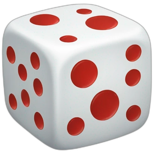 Dice checkmark emoji