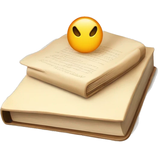 Book beige Ästhetik  emoji