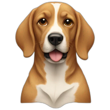 Cannabis dog emoji