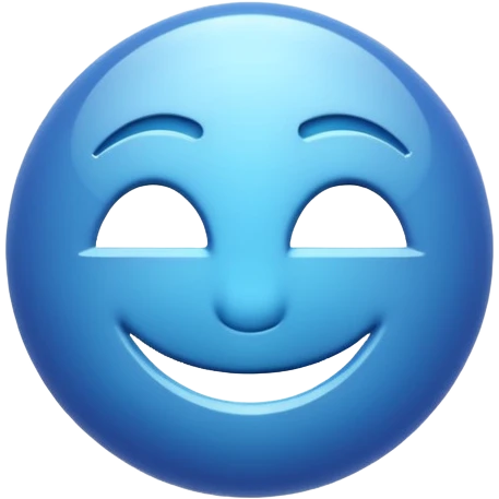 iOS-style 3D emoji: three curved lines radiating outward emoji