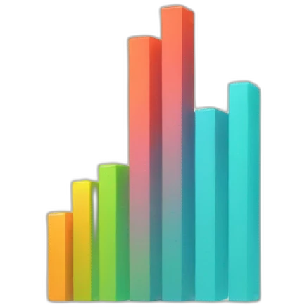 bar chart of growth emoji