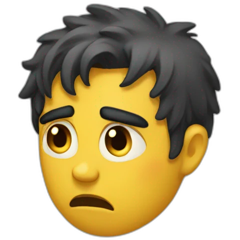 Sad emoji