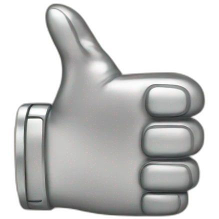 nickel-thumb-up emoji
