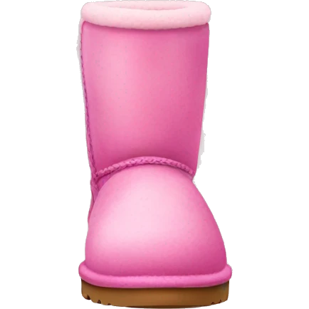 pink uggs emoji
