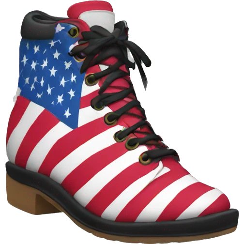 Shoe flag emoji