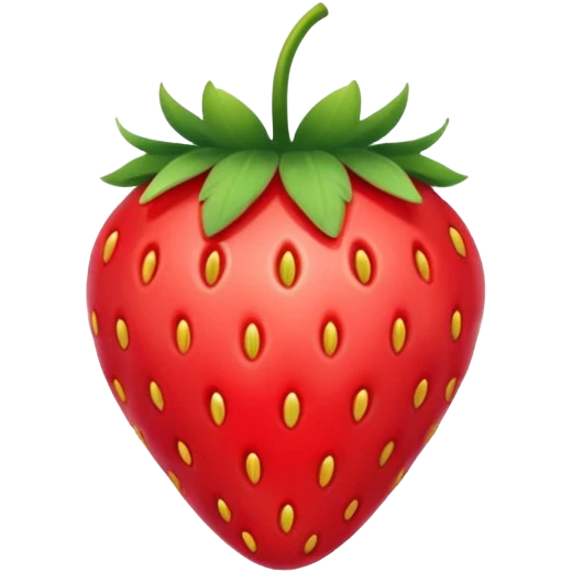 Tiny Strawberry emoji