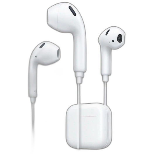 apple's wired earpods emoji