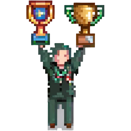 MVP with trophy or medal theme emoji