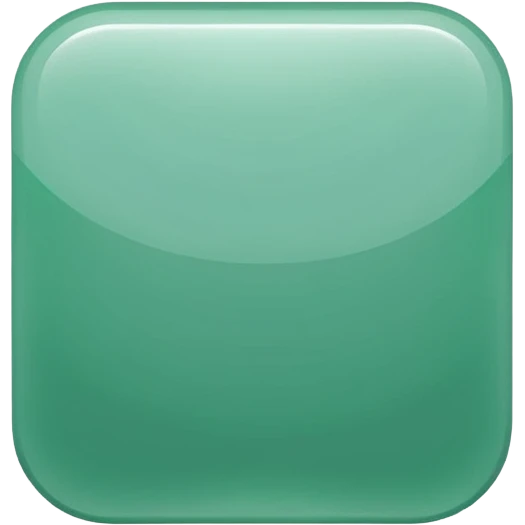 Blank Jade style rounded square icon button emoji