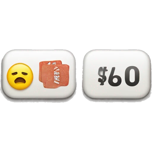 A button that says "Min Spend" and implies that a request is rejected  emoji