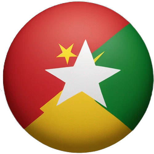 kurdistan flag with black on top red at bottom with sun in the middle  emoji